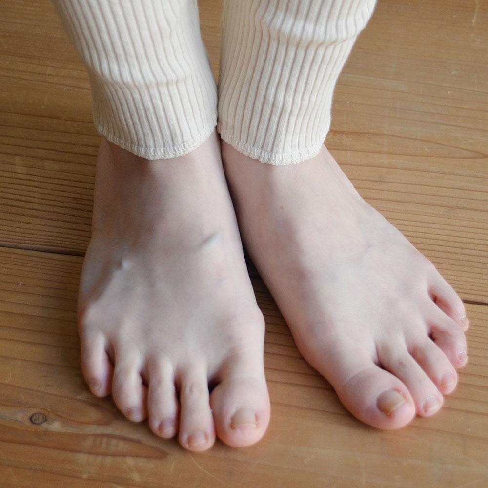 天衣無縫リブロングパンツ画像