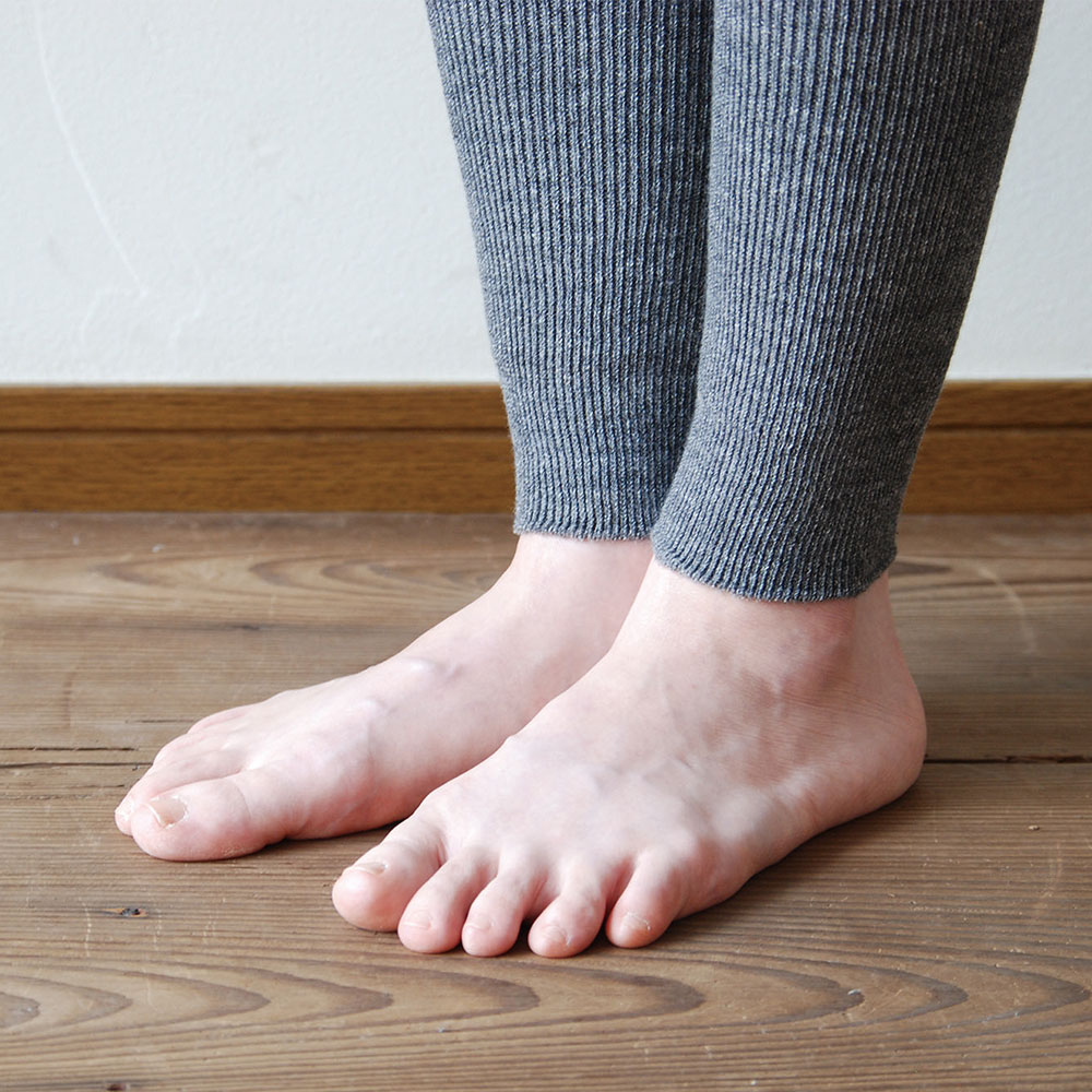 天衣無縫コットンリブレギンス画像