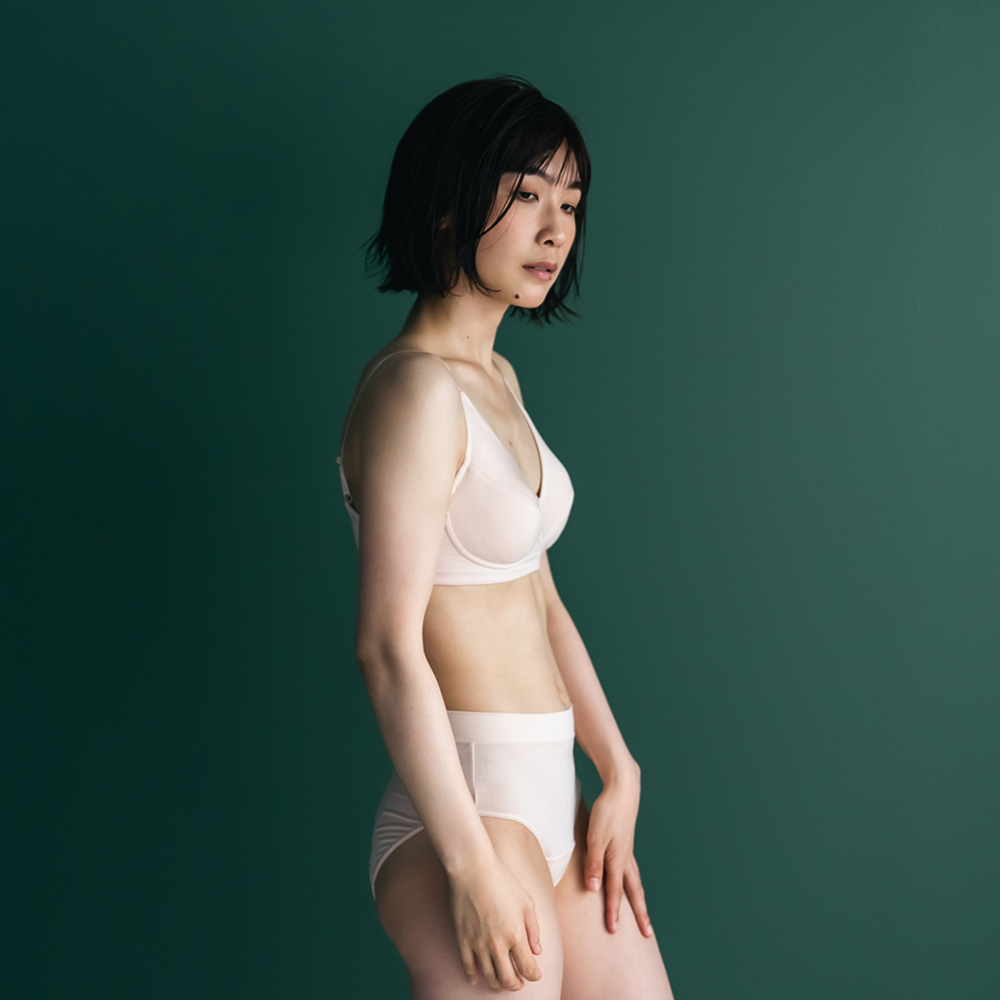 サステナデイズ吸水ショーツ素材アップ画像